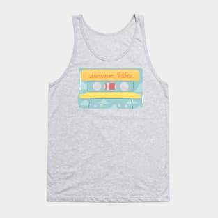 Summer Vibes Cassette Tape Tank Top